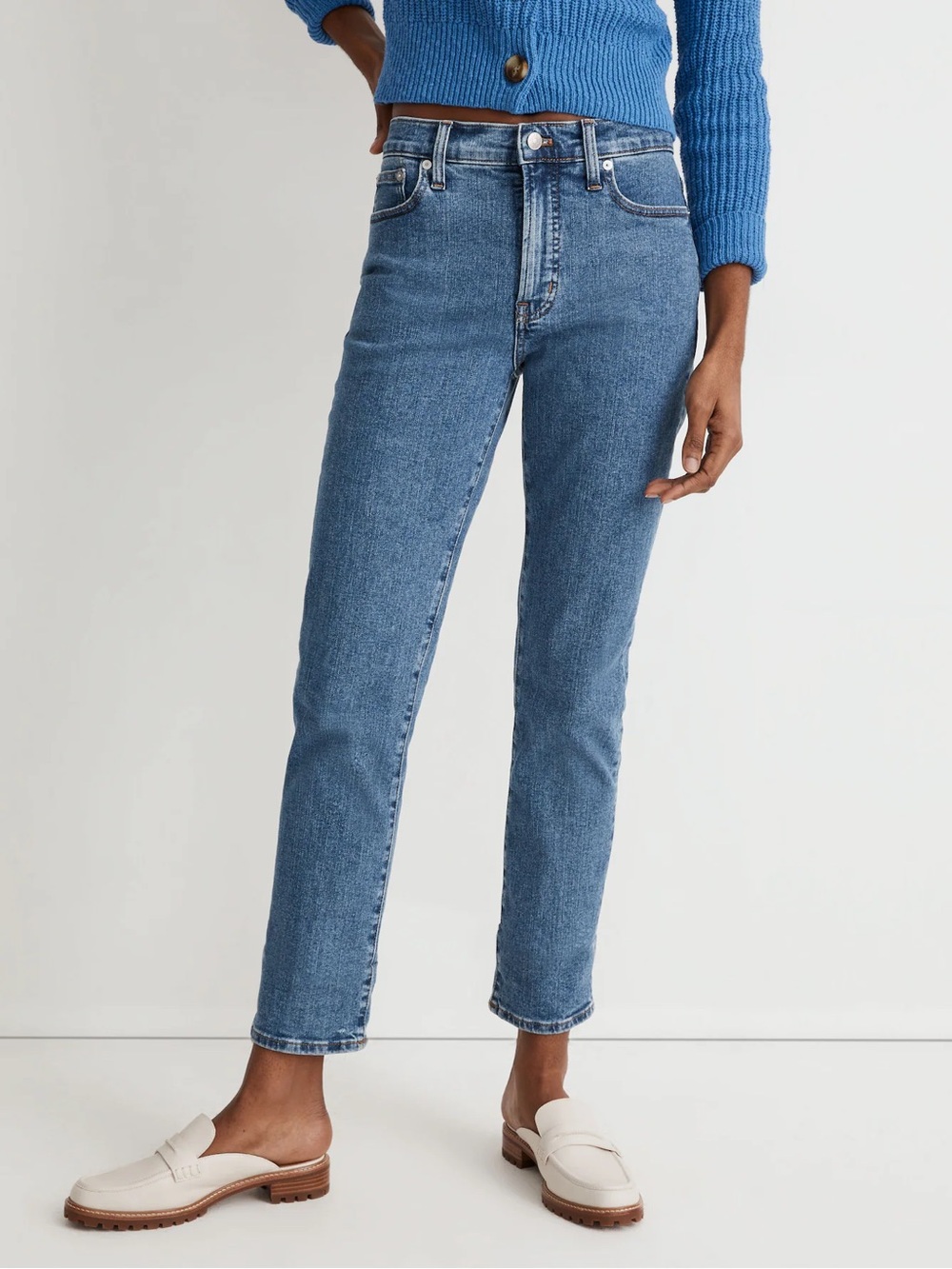 Madewell The Mid-Rise Perfect Vintage Jeans Women’s Size 29 Straight Leg